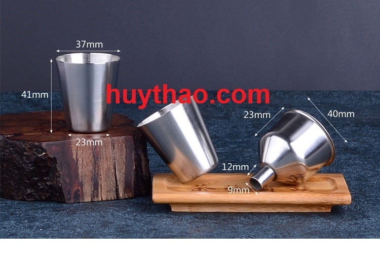 Cốc inox 30ml - Ảnh 3