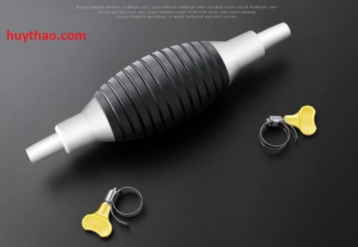 Dụng cụ hút xăng thủ công kiểu mới, ống hút xăng dầu chất lỏng đa năng bóp tay tự động - Ảnh 3