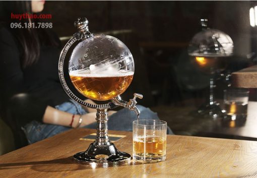 Bình rót rượu quả địa cầu dung tích 3,5 Lít - Ảnh 4
