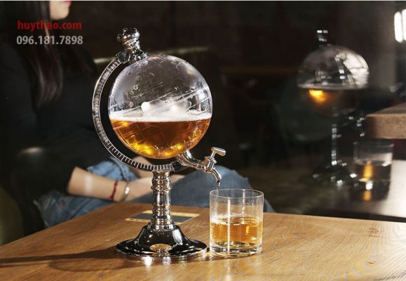 Bình rót rượu quả địa cầu dung tích 3,5 Lít