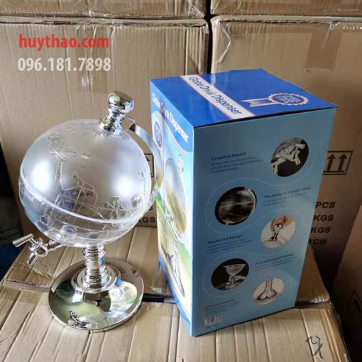 Bình rót rượu quả địa cầu dung tích 3,5 Lít - Ảnh 3