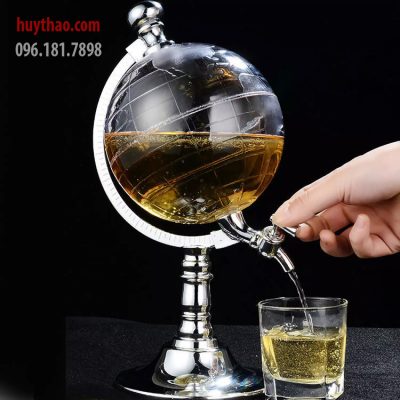 Bình rót rượu quả địa cầu dung tích 3,5 Lít